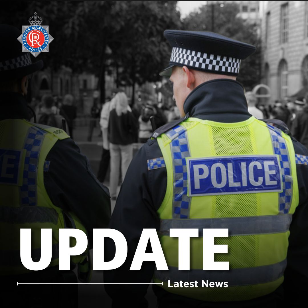A 42-year-old man has today been arrested on suspicion of causing criminal damage at an address in Salford overnight. He remains in our custody for questioning.