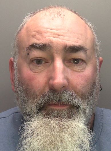Kevin Rawlings - short hair and a white fluffy beard